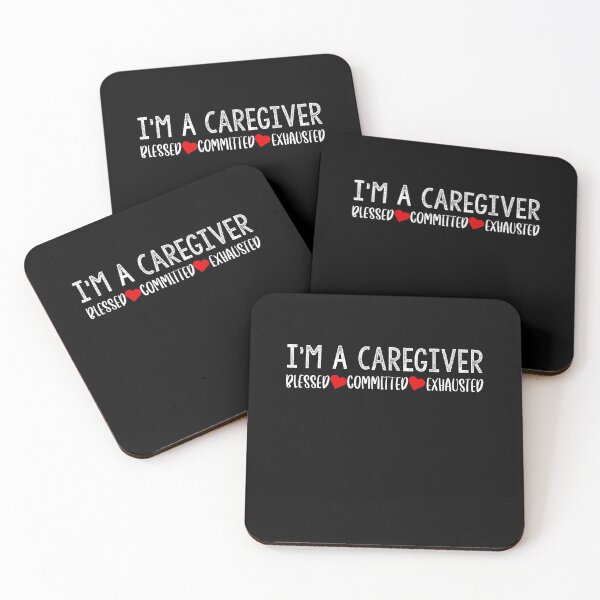 Item preview, I'm A Caregiver Blessed Committed Exhausted designed and sold by Akmloza.