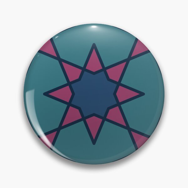 Item preview, Geometric Pattern: Octagram: Bangalow designed and sold by Red Wolf.