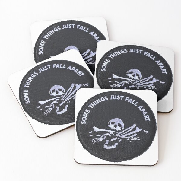 Item preview, Some Things Just Fall Apart Sticker designed and sold by designolo.