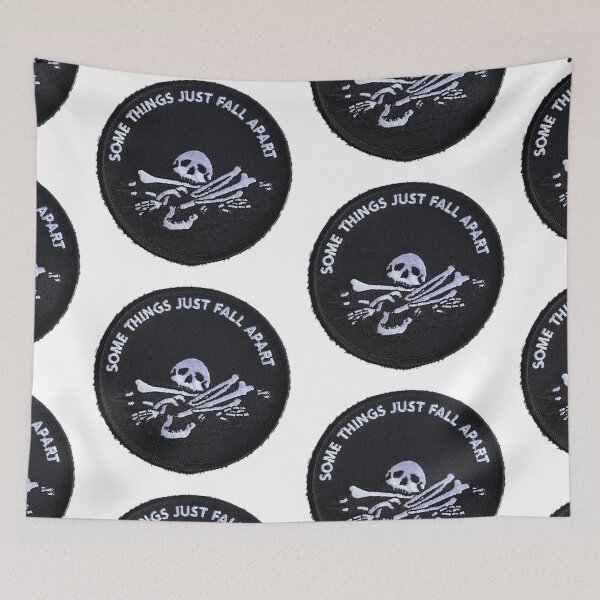 Item preview, Some Things Just Fall Apart Sticker designed and sold by designolo.