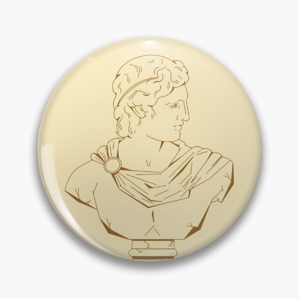 Item preview, Minimalist Apricot Greek God Icons Illustration designed and sold by gugenia.