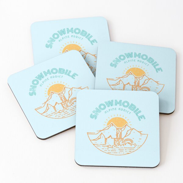 Artikelvorschau, Schneemobil, Schneewetter, Skiwetter, Skiurlaub, Skiaufkleberpaket, Alpensüchtiger entworfen und verkauft von HomeConscious.