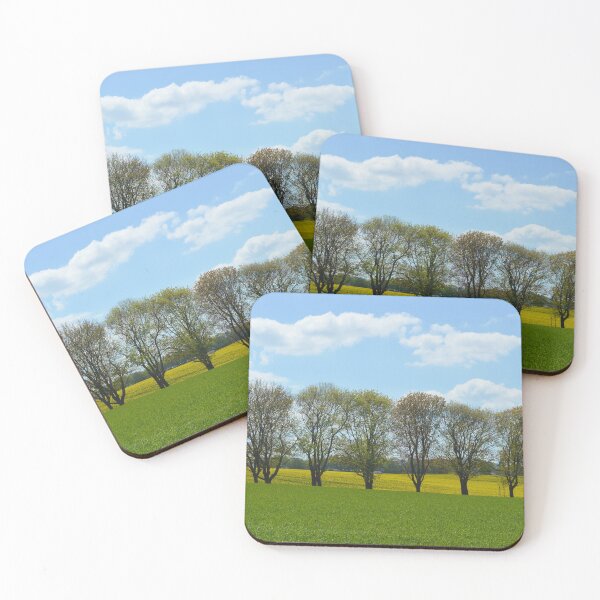 Item preview, yellow fields, trees, green meadows, blue sky designed and sold by moonaliara.