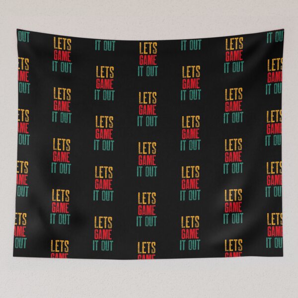 Item preview, Lets Game It Out Retro designed and sold by DARBOL-DESIGN.