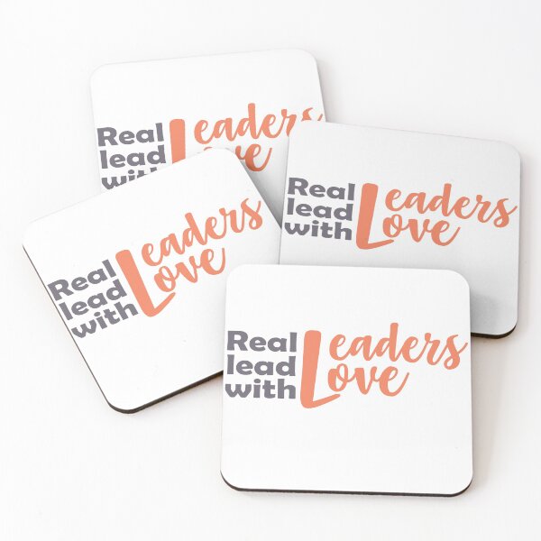 Item preview, real leaders lead with love designed and sold by Ashi17.