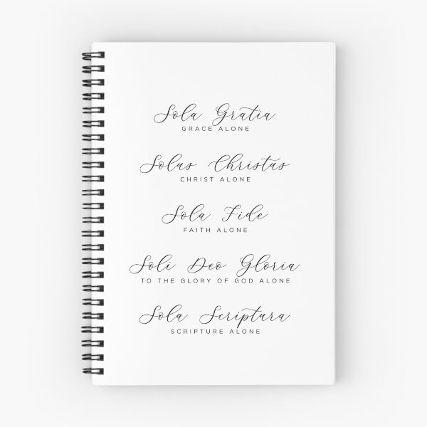 Aperçu de l'œuvre Soli Deo Gloria, Les 5 Solas créée et vendue par KAMdesignhaus.