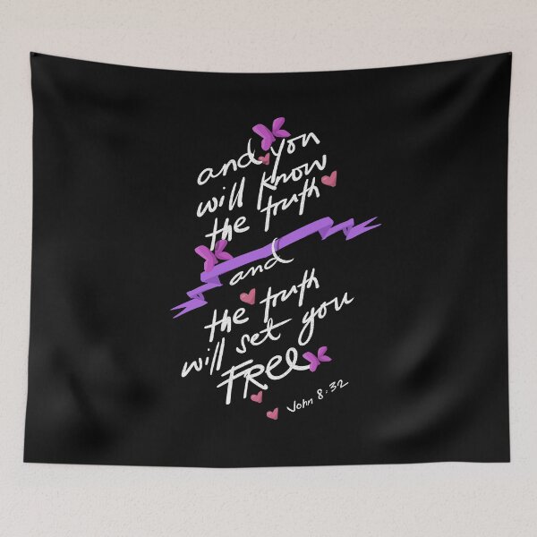 Item preview, And You Will Know The Truth And The Truth Will Set You Free Christian Faith Gift designed and sold by TTFMerch.