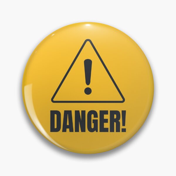Item preview, Yellow and Black Danger Square Safety designed and sold by shamiloff.
