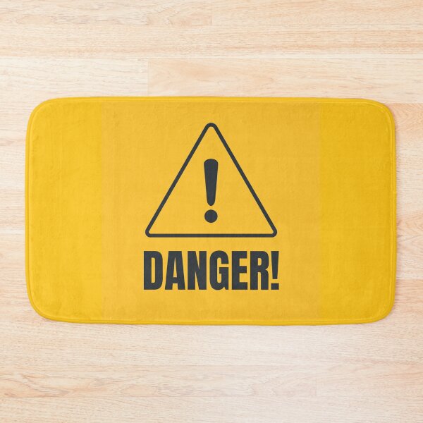 Item preview, Yellow and Black Danger Square Safety designed and sold by shamiloff.