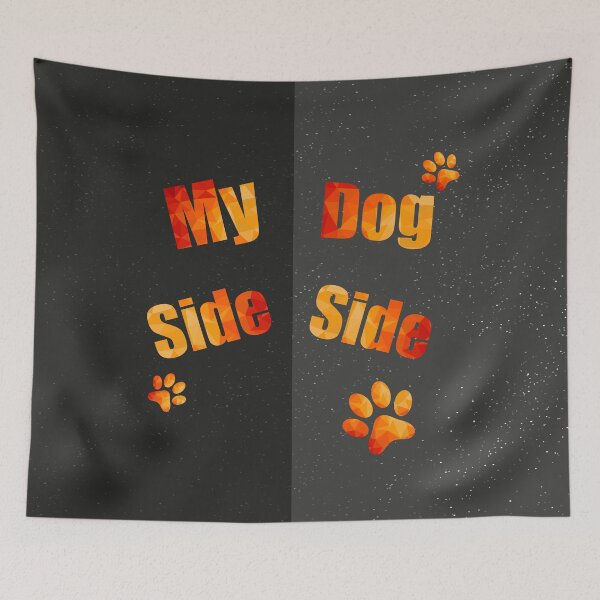 Item preview, My Side Dog Side Colorful designed and sold by Brinax.