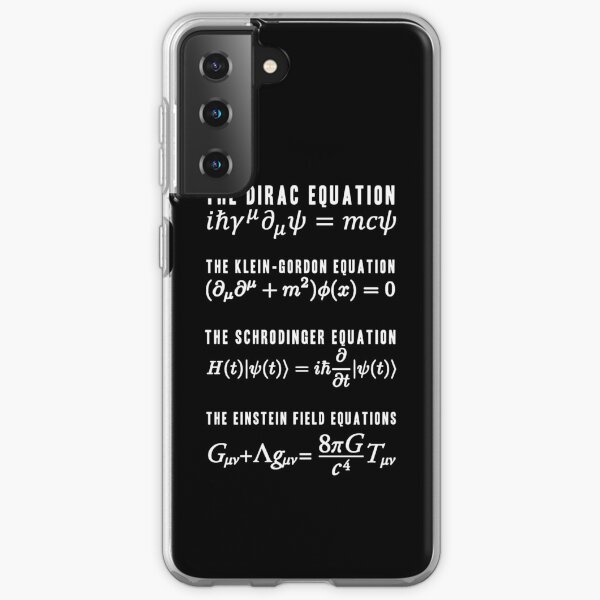 Theoretical physics equations Sticker pack Samsung Galaxy Soft Case
