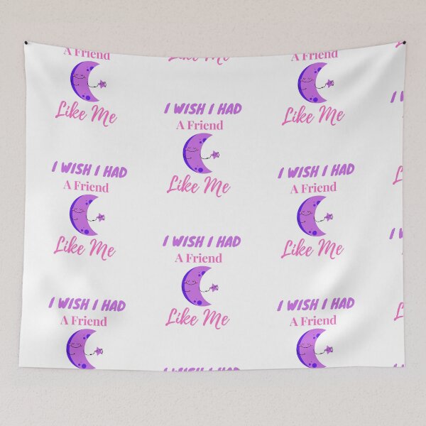 Item preview, I wish I Had A Friend Like Me - Gift Ideas (in Black) designed and sold by RebelliousRosee.