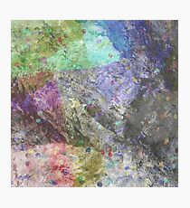 Multi Coloured Abstract Painting Photographic Print