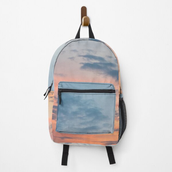 Item preview, blue clouds and orange sunset summer designed and sold by moonaliara.