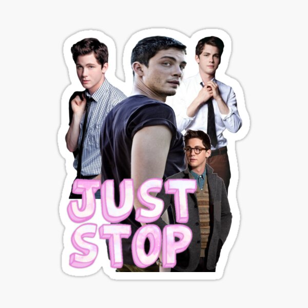 Artikel-Vorschau von Logan Lerman, hör einfach auf, designt und verkauft von psychicjade.
