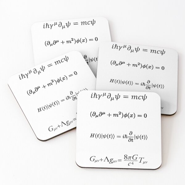 Item preview, Theoretical physics equations Sticker pack designed and sold by Yula Tees.