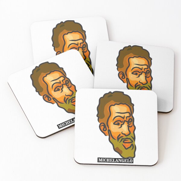 Item preview, Portrait of the artist Michelangelo designed and sold by Xdelacra.