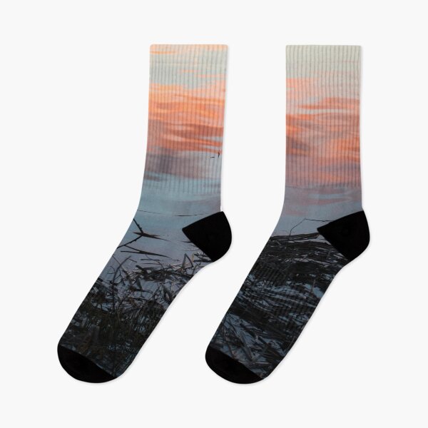 Item preview, Water with sunset reflection designed and sold by moonaliara.