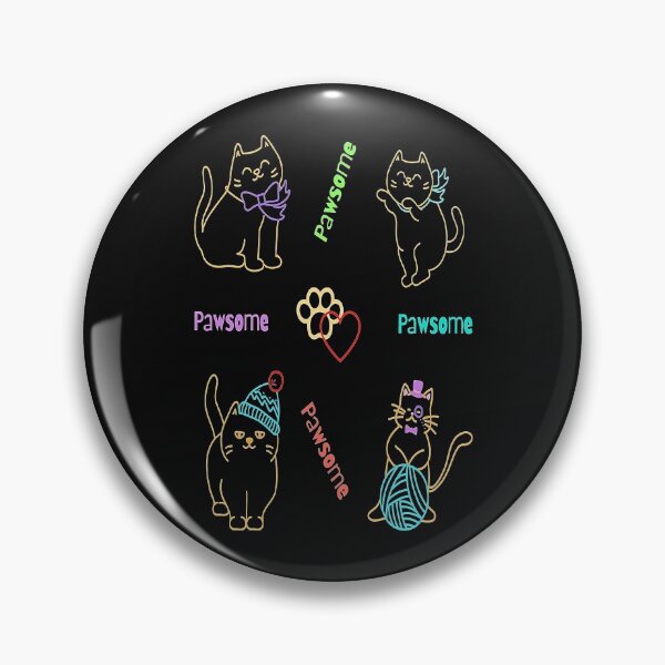 Item preview, Pawsome, Cat Design for the Cat Lover, Fulltime Cat Mom. designed and sold by Adri Barnard.