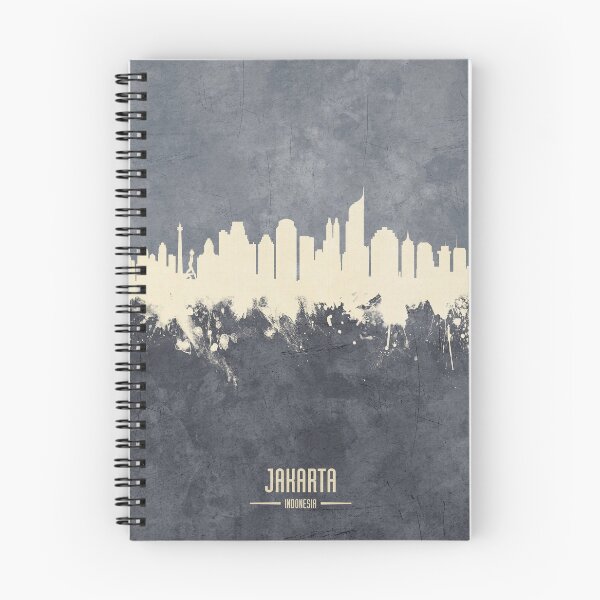 Item preview, Jakarta Skyline Indonesia designed and sold by ArtPrints.
