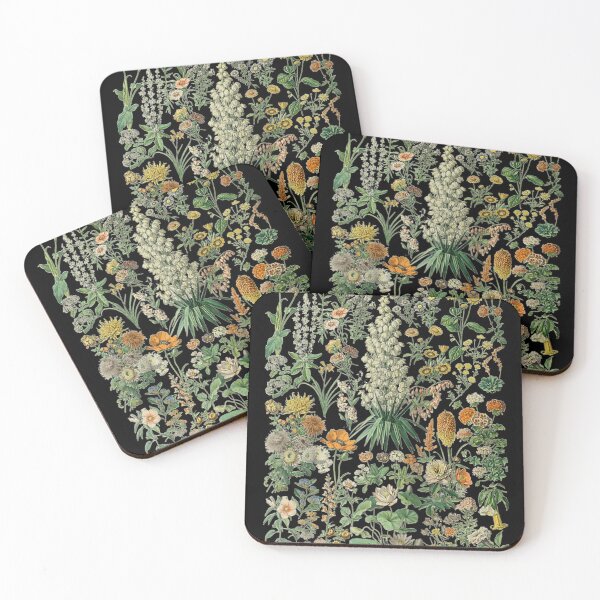 Item preview, Vintage Inspired Flower Botanical Chart designed and sold by SEANPARKERAU.