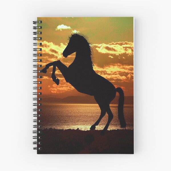 Item preview, CHARMING HORSE THAT REARS UP ON A ROMANTIC SEA AND CLOUDY SUNSET designed and sold by Ralek.
