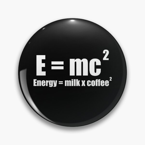 Item preview, E=mc2 Funny Physics Joke designed and sold by kickwear-com.
