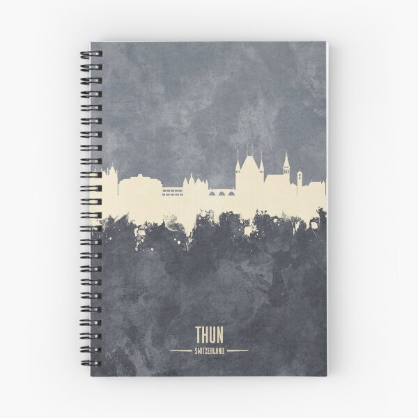 Item preview, Thun Switzerland Skyline designed and sold by ArtPrints.