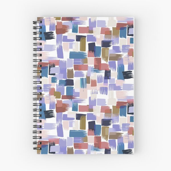 Item preview, Patchwork of paint strokes in pale lilac designed and sold by appleyards.