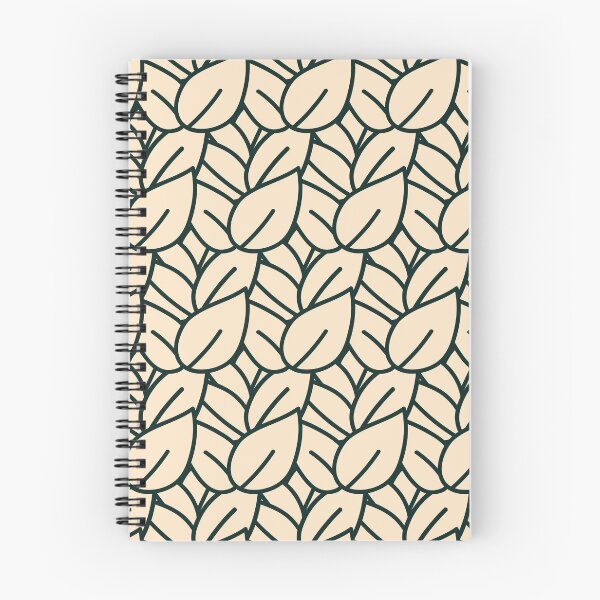 Item preview, Minimal Modern Leaf Pattern designed and sold by technicolorable_art.