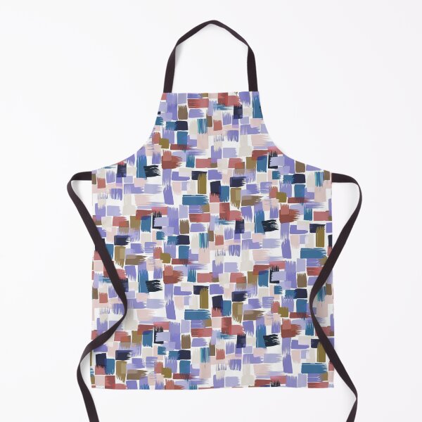 Item preview, Patchwork of paint strokes in pale lilac designed and sold by appleyards.