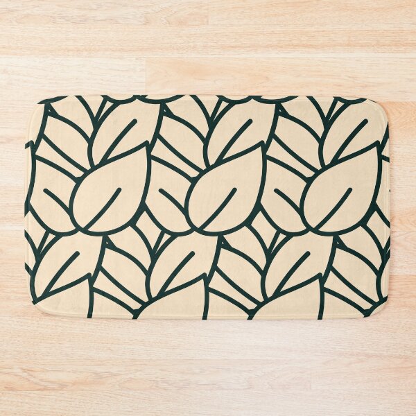 Item preview, Minimal Modern Leaf Pattern designed and sold by technicolorable_art.
