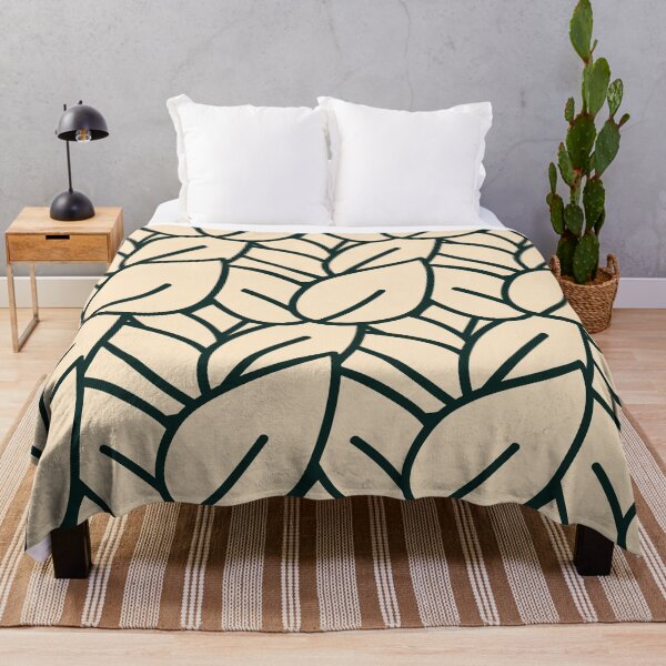 Item preview, Minimal Modern Leaf Pattern designed and sold by technicolorable_art.
