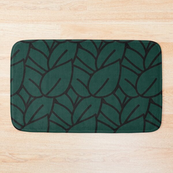 Item preview, Minimal Modern Green Leaf Pattern designed and sold by technicolorable_art.