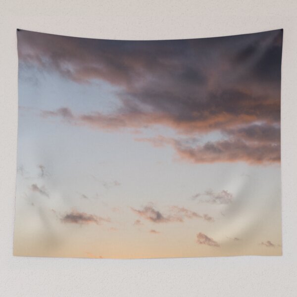 Item preview, Gradient and sunset with clouds designed and sold by moonaliara.