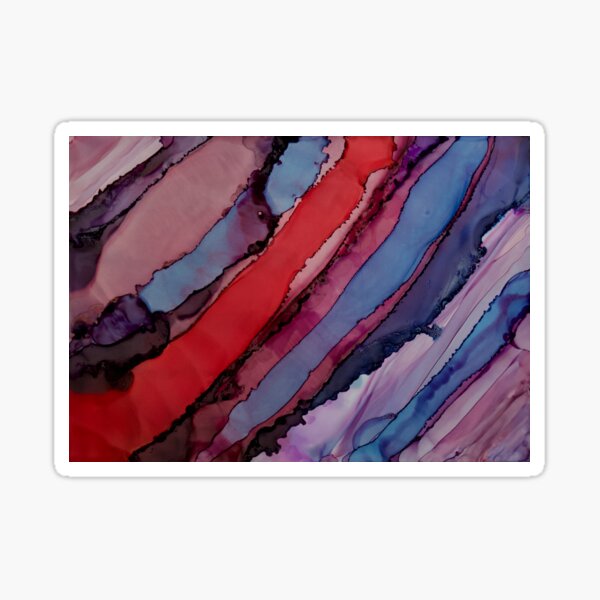 Rock layers Sticker