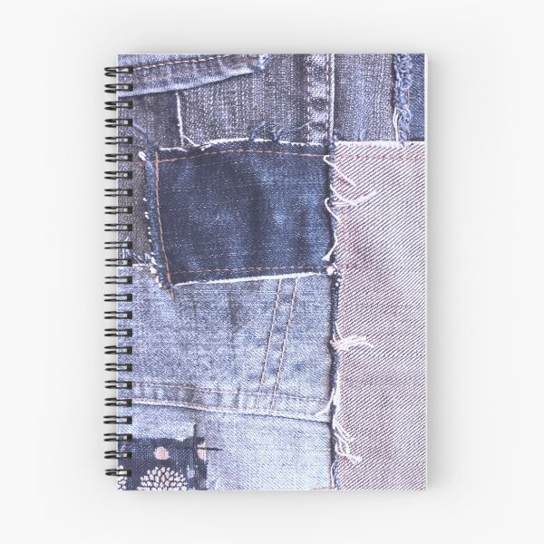 Item preview, denim patchwork designed and sold by redstitchlab.