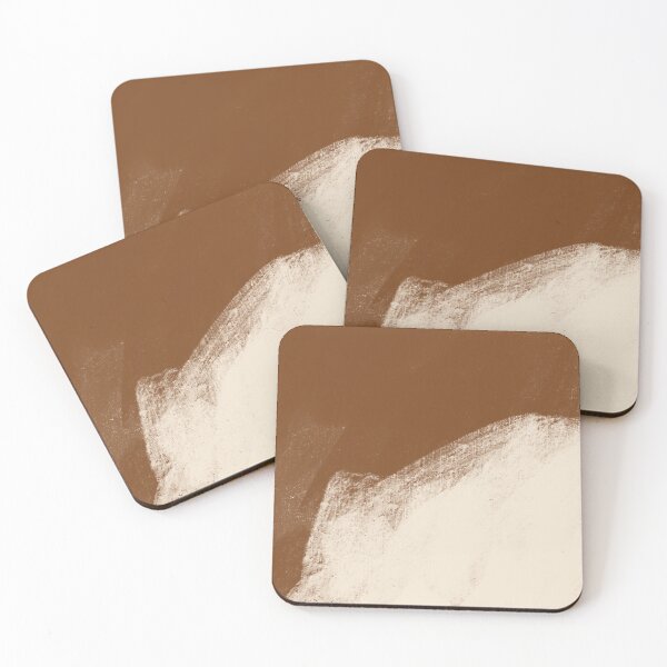Item preview, Abstract art brown and white designed and sold by Arina Voropajeva.