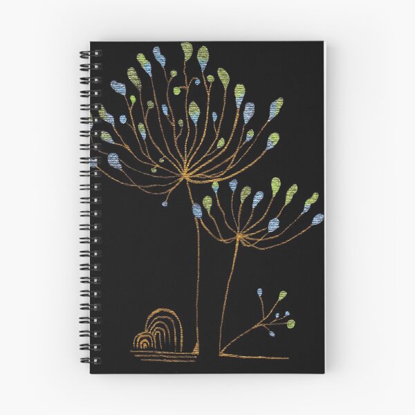 Item preview, Blue & Green Dandelion Heads designed and sold by Julie Pickering.