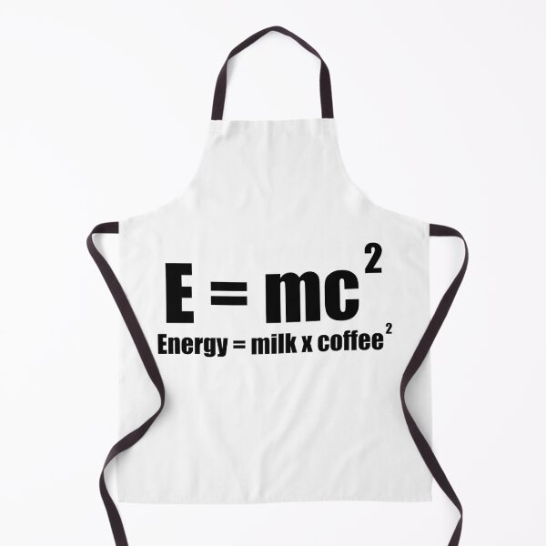 Item preview, E=mc2 Funny Physics Joke (black version) designed and sold by kickwear-com.