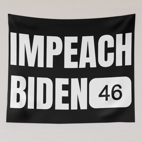 Item preview,  CUTE IMPEACH BIDEN 46  designed and sold by CaptainPiku.