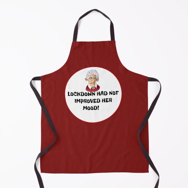 Item preview, Lockdown had not improved her mood sticker designed and sold by Areashor.