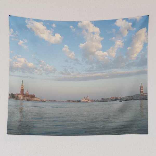 Item preview, Glorious Morning in Venice - Venetian Lagoon Vista with the Best Churches designed and sold by Georgia Mizuleva.