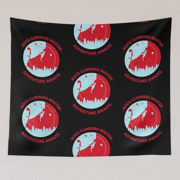 Item preview, Rock Climbing Master, Adventure Awaits, hiking sticker pack, mountain climbing sticker pack, snow holiday sticker pack designed and sold by HomeConscious.