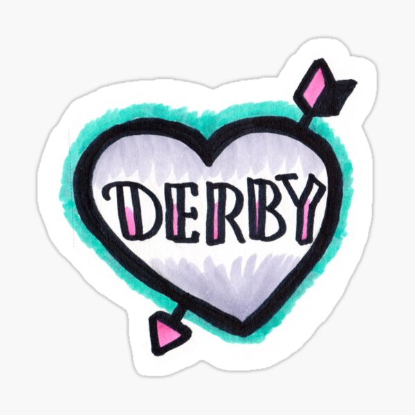 Item preview, Derby Heart designed and sold by jacksonoli.