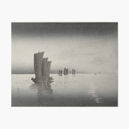 Item preview, Japanese Boats at Dawn designed and sold by MrCsStores.
