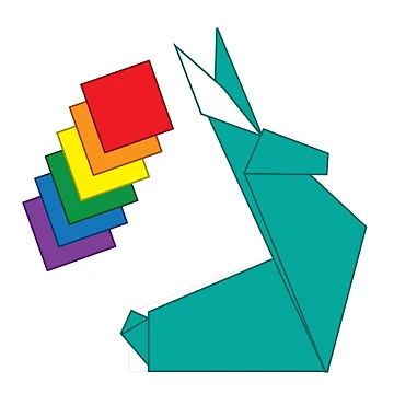 Artwork thumbnail, Origami Rabbit by Reitticus