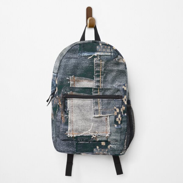 Item preview, denim patchwork designed and sold by redstitchlab.