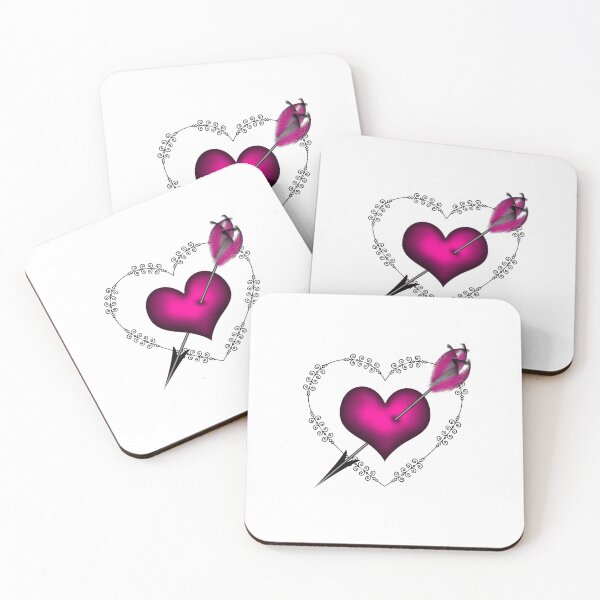 Item preview,  Punk Love (Hot Pink) designed and sold by PawsitiveMum.