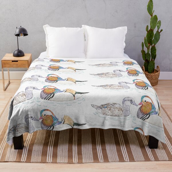 Item preview, Mandarine ducks designed and sold by WildDot.